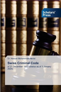 Paperback Swiss Criminal Code Book