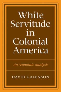 Paperback White Servitude in Colonial America Book