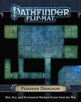 Game Pathfinder Flip-Mat: Flooded Dungeon Book