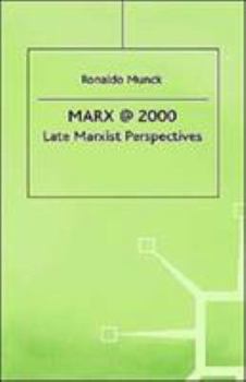 Hardcover Marx@2000: Late Marxist Perspectives Book