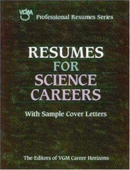 Paperback Resumes for Science Careers Book