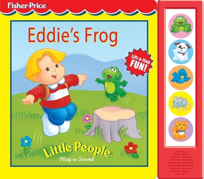 Board book Fisher-Price Little People: Eddie's Frog Lift-A-Flap Sound Book [With Battery] Book