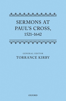 Hardcover Sermons at Paul's Cross, 1521-1642 Book