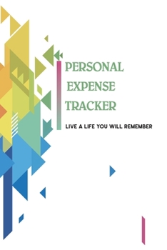 Paperback Personal expense tracker: Expense tracker bill organizer notebook to manage personal finance (120 pages - 6 x 9'') Finance Journal planning work Book