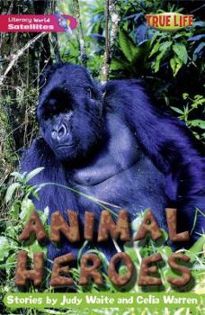 Paperback Literacy World Satellites Fiction Stg 2 Animal Heroes Book