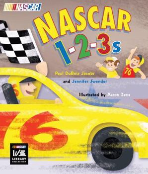 Hardcover NASCAR 1-2-3s Book