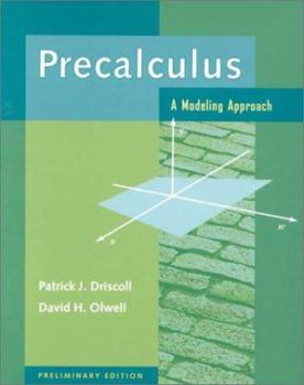 Paperback Precalculus: A Modeling Approach Book