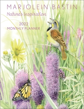 Calendar Marjolein Bastin Nature's Inspiration 2022 Large Monthly Planner Calendar Book