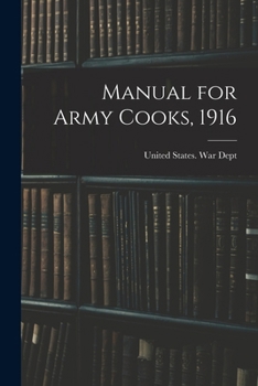 Paperback Manual for Army Cooks, 1916 Book