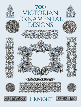 Paperback 700 Victorian Ornamental Designs Book