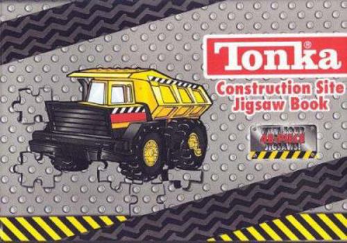 Hardcover Tonka Construction Site Jigsaw Book