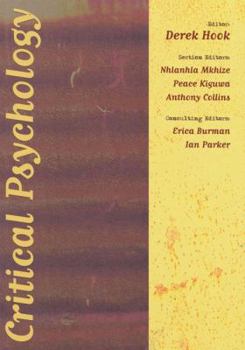 Paperback Critical Psychology Book