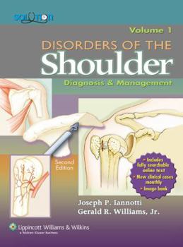 Hardcover Disorders of the Shoulder: Diagnosis and Management (2 Volume Set) Book