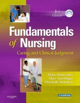 Hardcover Fundamentals of Nursing: Caring and Clinical Judgment [With CDROM] Book