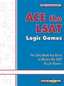 Paperback Ace the LSAT Logic Games Book