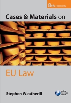 Paperback Cases and Materials on EU Law Book