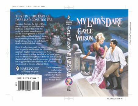 My Lady's Dare (Harlequin Historical) - Book #1 of the Sinclair Brides