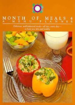 Hardcover Month of Meals 4: A Menu Planner Book