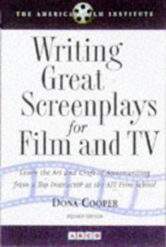 Paperback Writing Great Screenplays for Film and TV Book