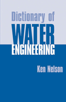 Hardcover Dictionary of Water Engineering Book