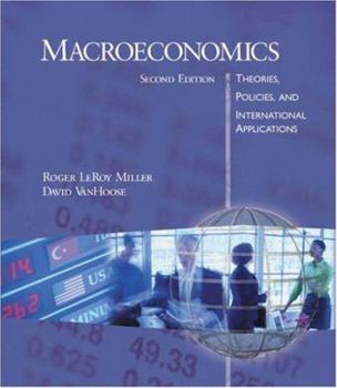 Hardcover Macroeconomics: Theory, Policy, & International Applications Book