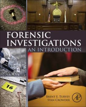 Hardcover Forensic Investigations: An Introduction Book