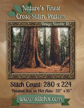 Paperback Nature's Finest Cross Stitch Pattern: Design Number 81 Book
