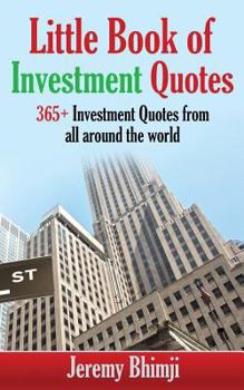 Paperback Little Book of Investment Quotes Book