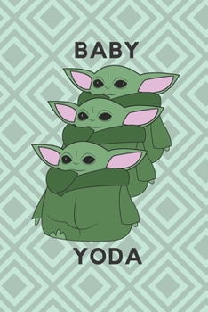 Baby Yoda Notebook , Journal, Diary ( 120 Pages , 6x9 )