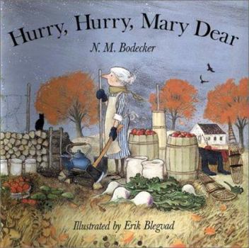 Paperback Hurry, Hurry, Mary Dear Book