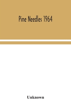 Paperback Pine Needles 1964 Book