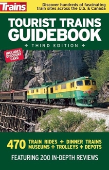 Paperback Tourist Trains Guidebook Book
