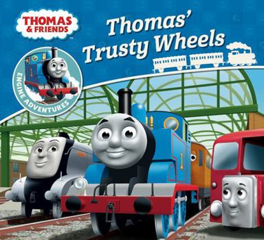 Paperback Thomas & Friends: Thomas' Trusty Wheels (Thomas Engine Adventures) Book