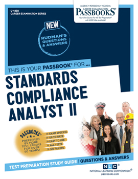Paperback Standards Compliance Analyst II (C-4838): Passbooks Study Guide Volume 4838 Book