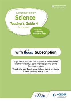 Paperback Cambridge Primary Science Teacher's Guide Stage 4 with Boost Subscription Book