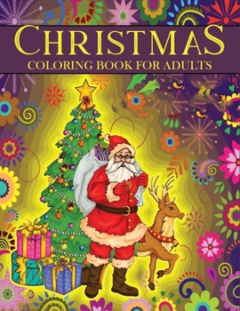 Paperback Large Print Christmas Coloring Book for Adults: Relaxing and Easy Christmas Coloring Pages for Adults and Seniors - Coloring book Gift for Women and M Book