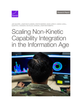 Paperback Scaling Non-Kinetic Capability Integration in the Information Age Book