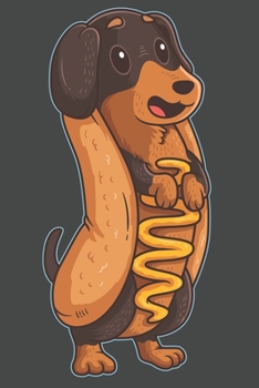 2020 Week To View Dated Planner Diary: Wiener Sausage Dog Dachshund Hotdog 6x9 Inches Paperback