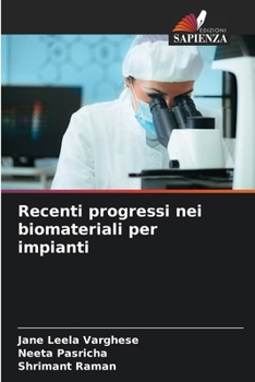 Paperback Recenti progressi nei biomateriali per impianti [Italian] Book