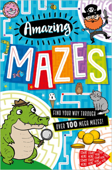 Paperback Amazing Mazes Book