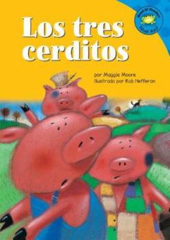 Library Binding Los Tres Cerditos [Spanish] Book