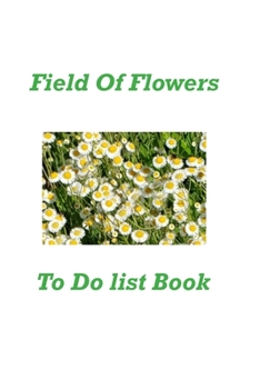 Paperback Field Of Flowers To Do List Book