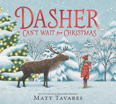 Hardcover Dasher Can't Wait for Christmas Book