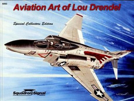 Paperback Aviation Art of Lou Drendel Book