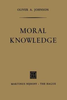 Paperback Moral Knowledge Book