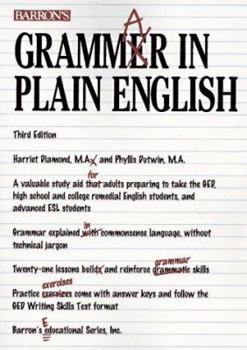 Paperback Grammar in Plain English Book