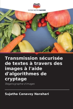 Paperback Transmission sécurisée de textes à travers des images à l'aide d'algorithmes de cryptage [French] Book