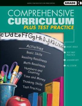 Paperback Comprehensive Curriculum Plus Test Practice, Kindergarten Book