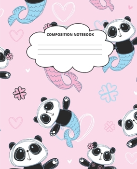 Animal Composition Notebook: Blank Lined Cute Notebooks for Girls Teens Kids School Writing Notes Journal (7.5 x 9.25 in)