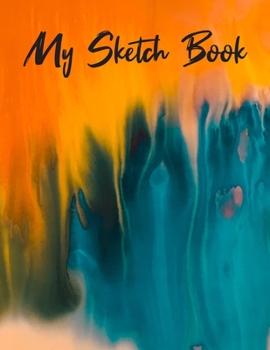 Paperback My Sketch Book: Sketchbook Blank Paper Notebook for Writing Drawing, Doodling Painting or Sketching Kids or Adults 8.5 x 11 inch Gift Book